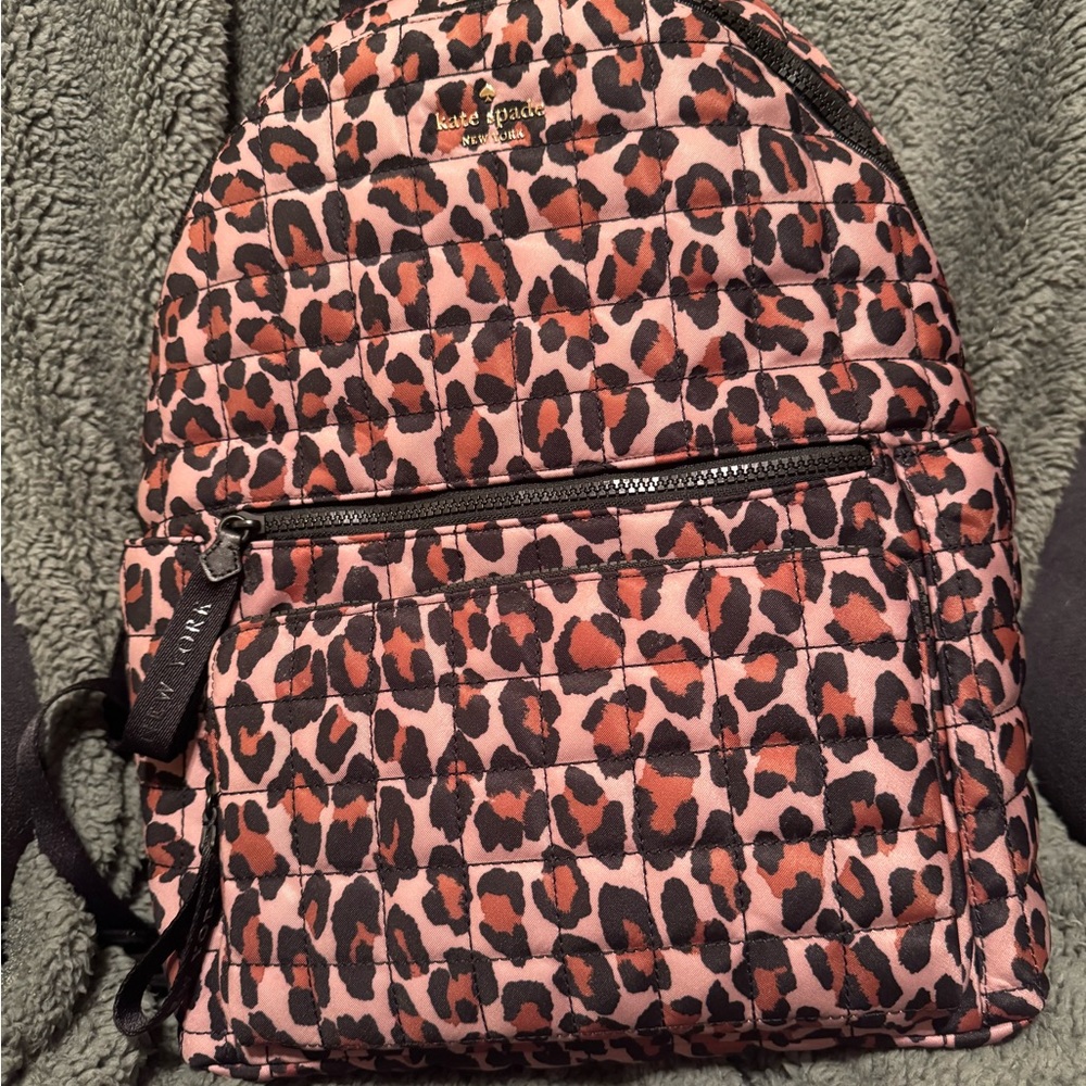 Kate Spade Animal Print Backpack